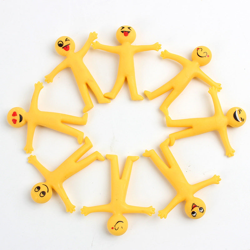Funny Little Man Squishy Stress Relief Toy randomly-20pcs by HitMyNeed
