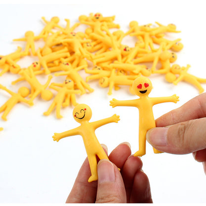 Funny Little Man Squishy Stress Relief Toy randomly-8pcs by HitMyNeed