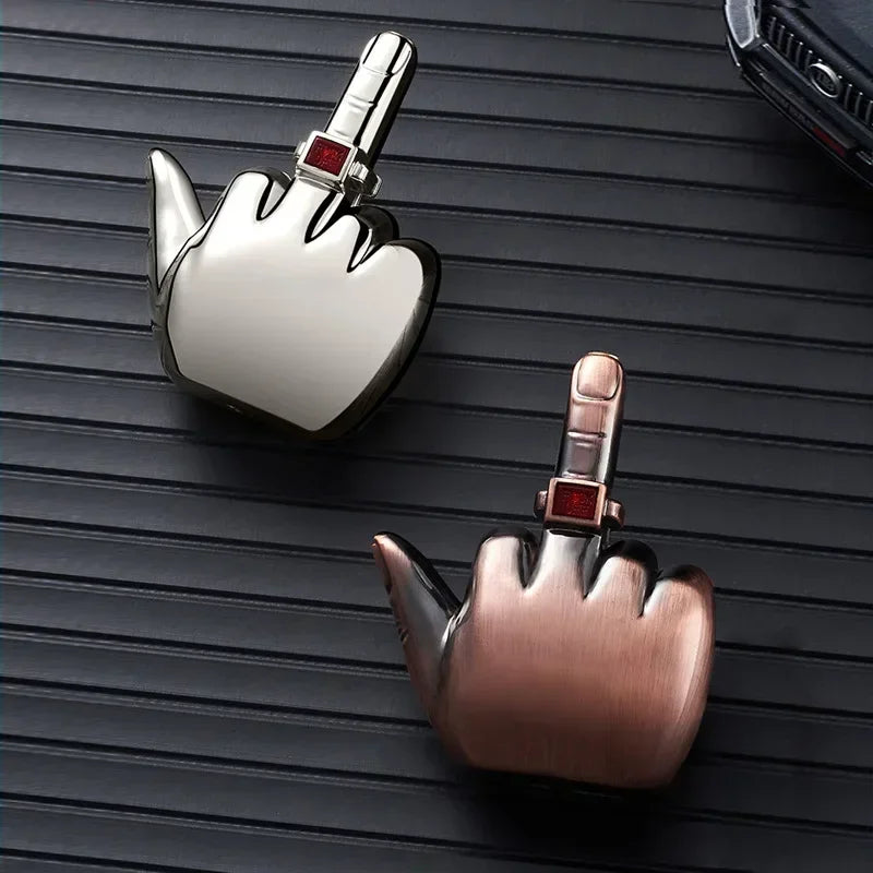 Funny Middle Finger Torch Lighter with Voice by HitMyNeed