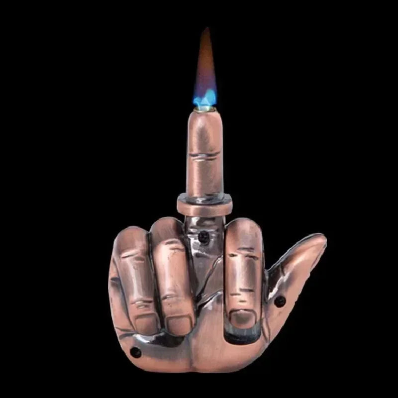 Funny Middle Finger Torch Lighter with Voice by HitMyNeed