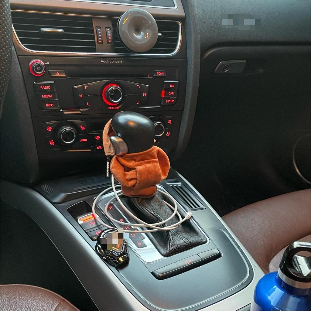 Funny Mini Hoodie Cover for Car Gear Shifter by HitMyNeed