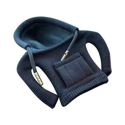 Funny Mini Hoodie Cover for Car Gear Shifter black by HitMyNeed