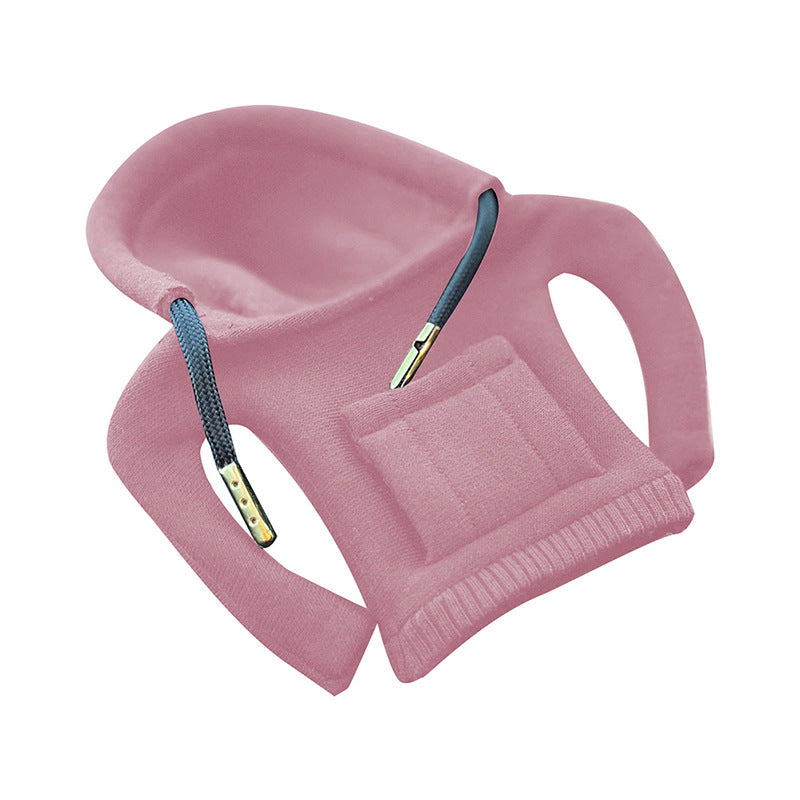 Funny Mini Hoodie Cover for Car Gear Shifter pink by HitMyNeed