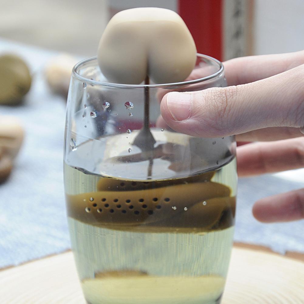 Funny Silicone Poop Tea Infuser for Loose Leaf Tea by HitMyNeed