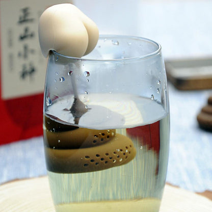 Funny Silicone Poop Tea Infuser for Loose Leaf Tea by HitMyNeed