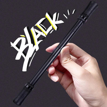 Funny Spinning Fidget Pen Toy for Stress Relief black by HitMyNeed
