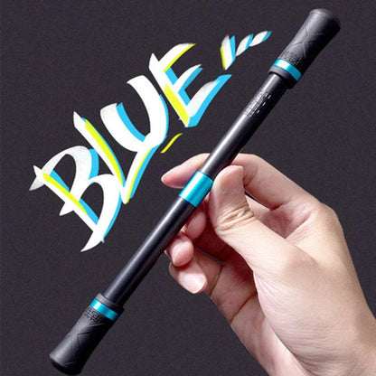 Funny Spinning Fidget Pen Toy for Stress Relief blue by HitMyNeed