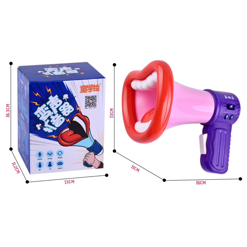 Funny Voice Changer Megaphone with 4 Sound Modes by HitMyNeed