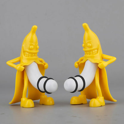 Funny Yellow Banana Wine Bottle Stopper by HitMyNeed