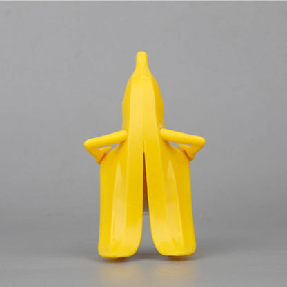 Funny Yellow Banana Wine Bottle Stopper by HitMyNeed