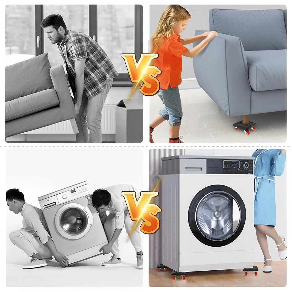 Furniture Lifter & 360° Moving Dolly Set 330 lbs by HitMyNeed