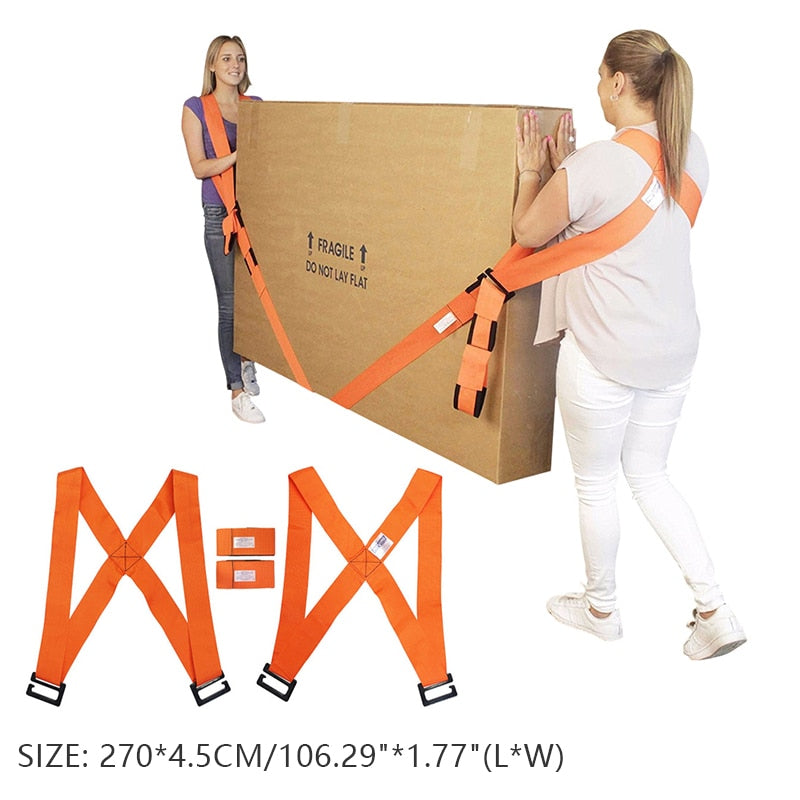 Furniture Lifting Shoulder Straps (Set of 2) by HitMyNeed