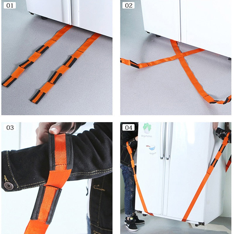 Furniture Lifting Shoulder Straps (Set of 2) by HitMyNeed