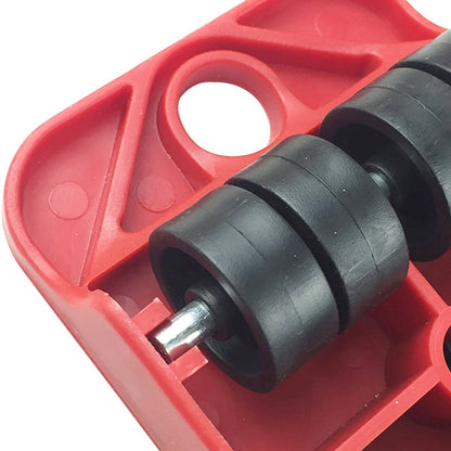 Furniture Rollers 5-Piece Moving Set with Lever Bar by HitMyNeed