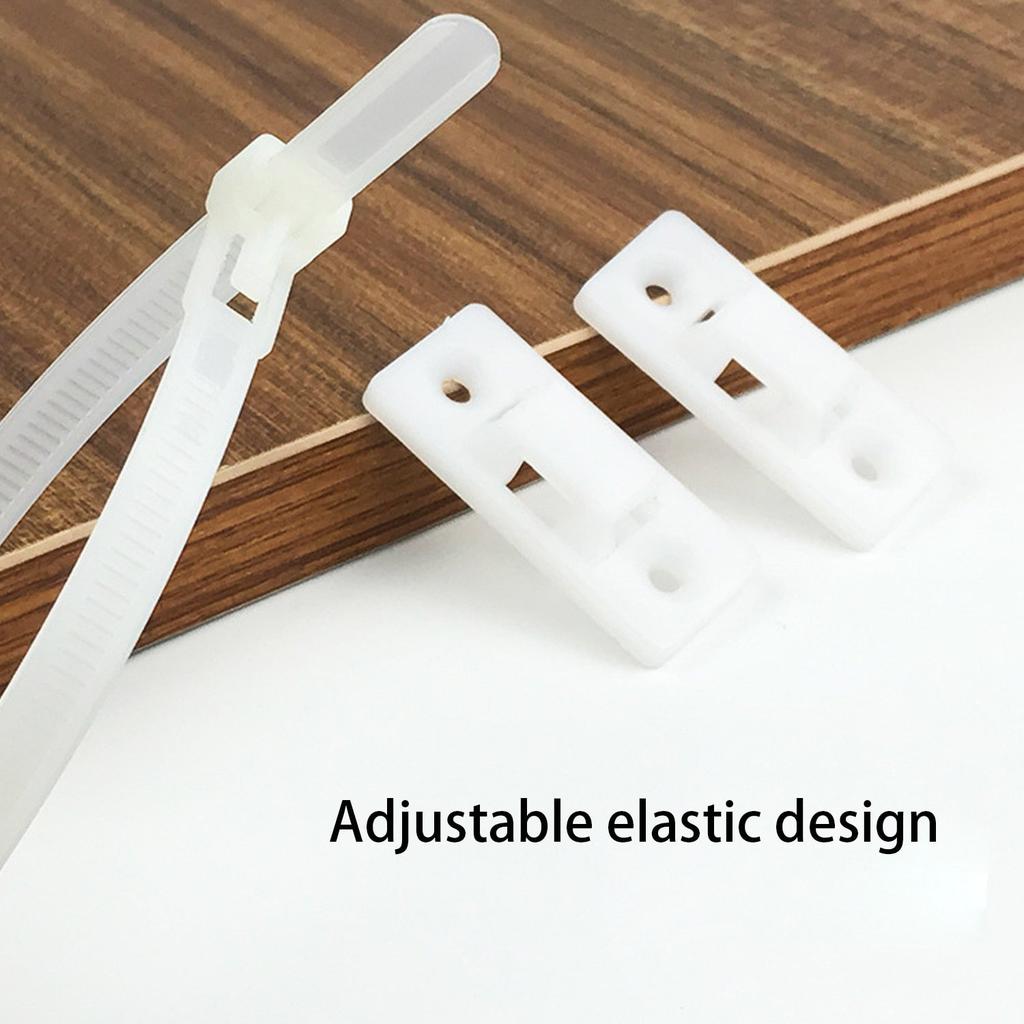 Furniture Wall Anchors 6-Piece Safety Strap Set by HitMyNeed
