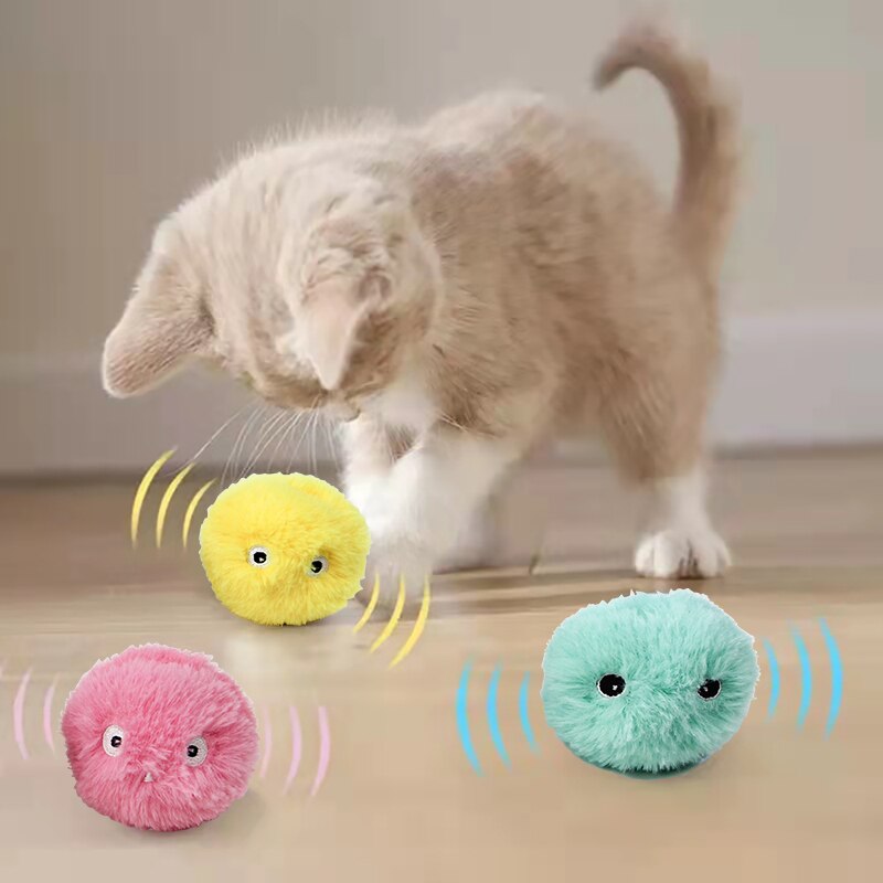 Furry Interactive Cat Ball with Sound by HitMyNeed