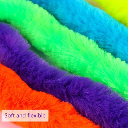 Fuzzy Magic Worm on a String Toy Set (3-24 Pack) by HitMyNeed