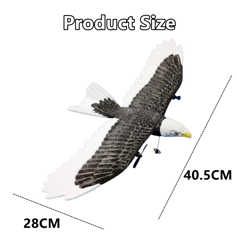FX-651 Eagle RC Glider Airplane 2.4G 405mm by HitMyNeed