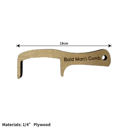 Gag Comb for Bald Men - Funny Hair Loss Gift 1.0 by HitMyNeed