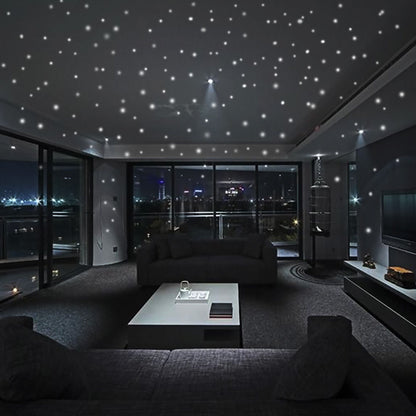 Galaxy Glow in the Dark Wall Stickers (407 pcs) by HitMyNeed