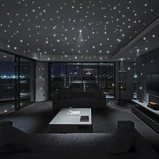 Galaxy Glow in the Dark Wall Stickers (407 pcs) by HitMyNeed