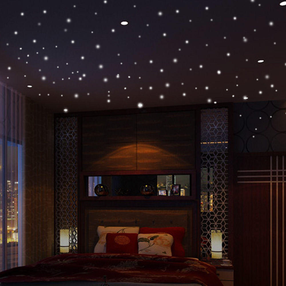 Galaxy Glow in the Dark Wall Stickers (407 pcs) by HitMyNeed