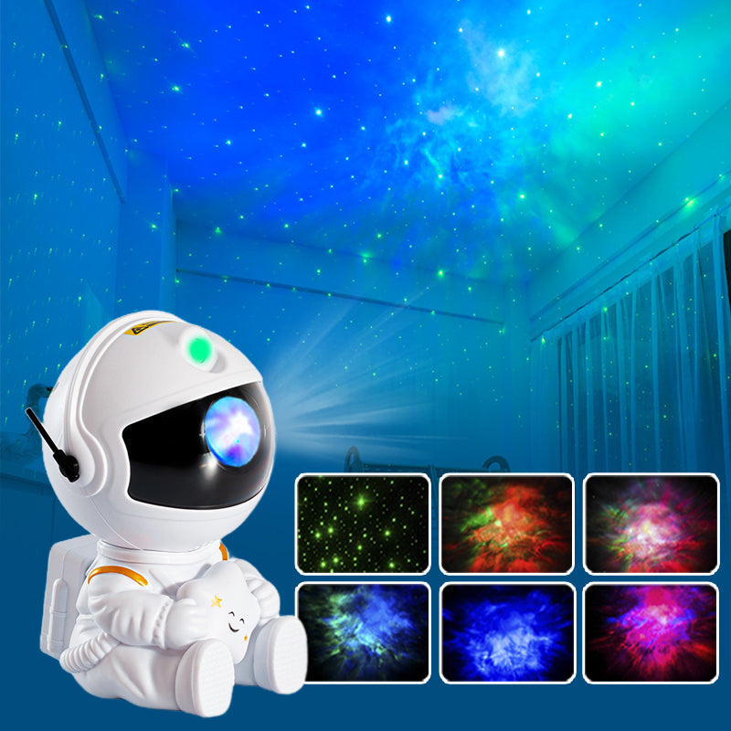 Galaxy Star Projector Astronaut LED Night Light by HitMyNeed
