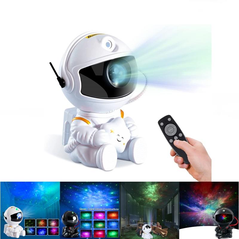 Galaxy Star Projector Astronaut LED Night Light by HitMyNeed