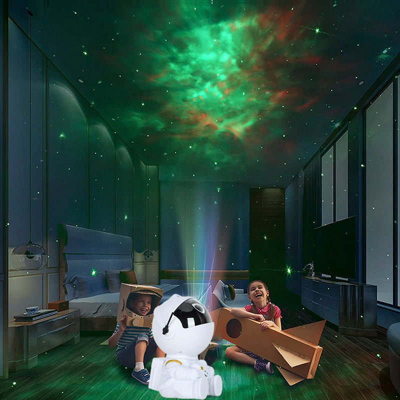 Galaxy Star Projector Astronaut LED Night Light by HitMyNeed
