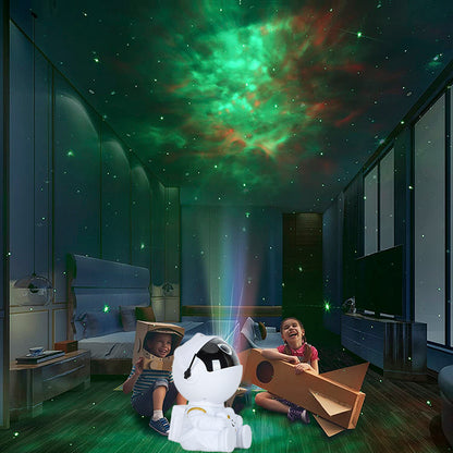Galaxy Star Projector Astronaut LED Night Light by HitMyNeed
