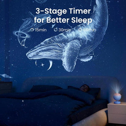 Galaxy Star Projector Night Light for Kids Rooms by HitMyNeed