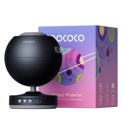 Galaxy Star Projector Night Light for Kids Rooms black by HitMyNeed