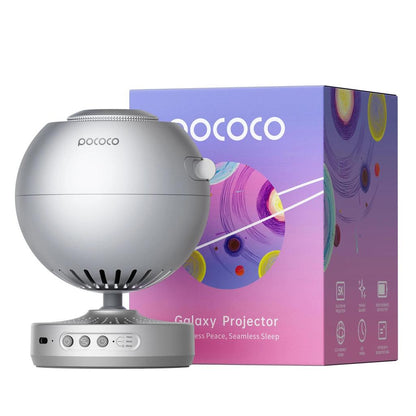 Galaxy Star Projector Night Light for Kids Rooms silver by HitMyNeed