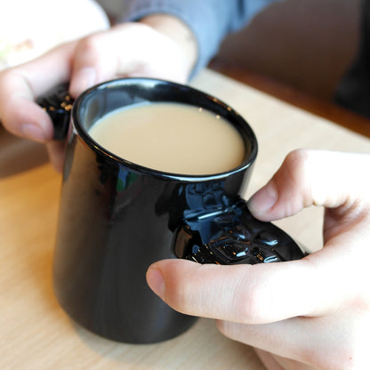 Game Controller Shaped Ceramic Coffee Mug 380ml by HitMyNeed