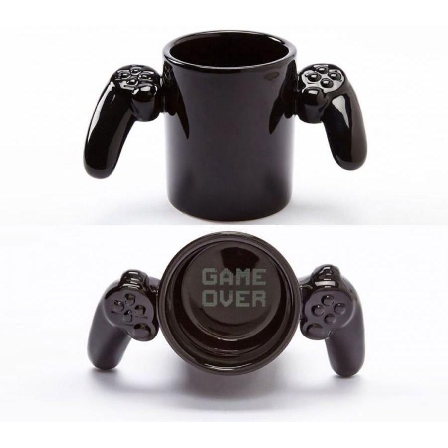 Game Controller Shaped Ceramic Coffee Mug 380ml by HitMyNeed