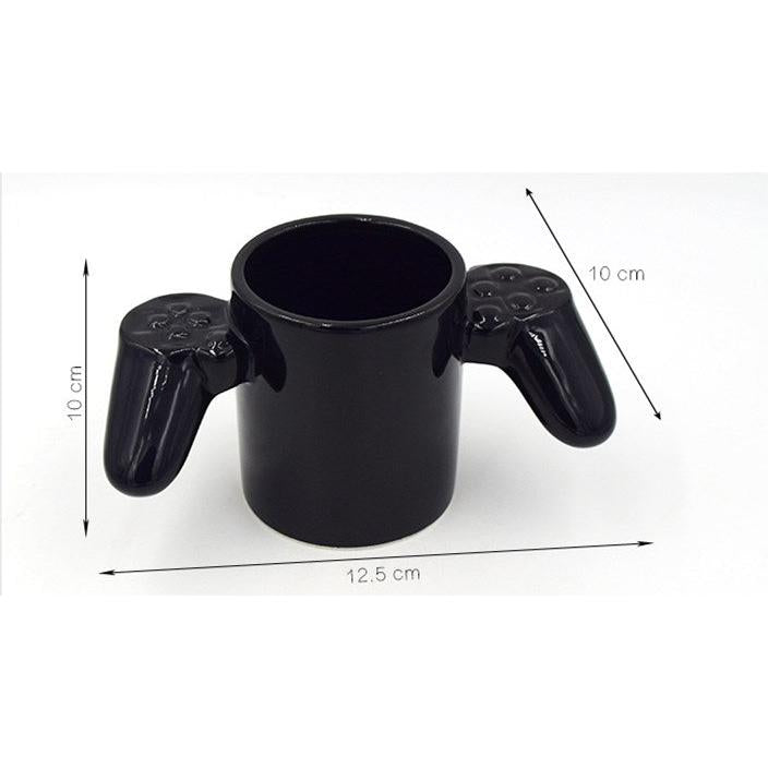 Game Controller Shaped Ceramic Coffee Mug 380ml by HitMyNeed