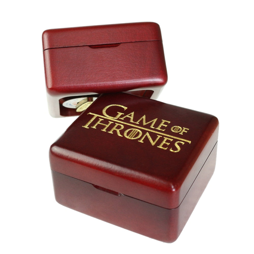 Game of Thrones Hand Crank Wooden Music Box by HitMyNeed