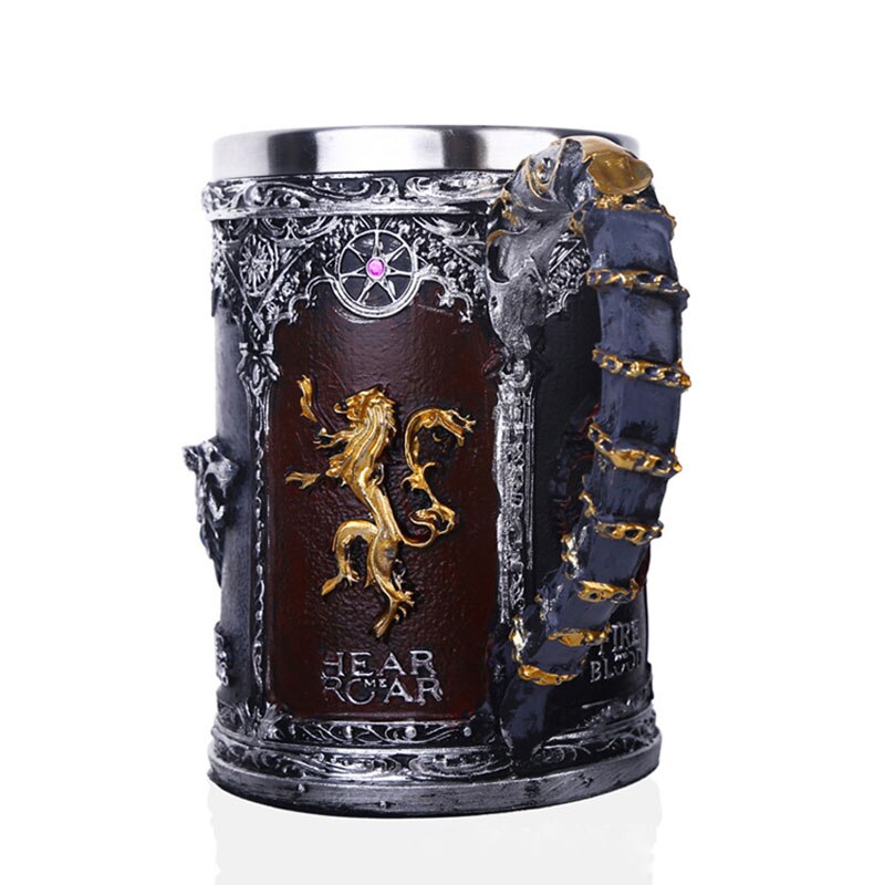 Game of Thrones Stainless Steel Beer Mug 620ml by HitMyNeed