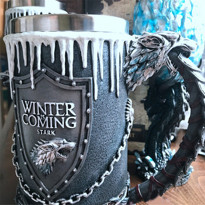 Game of Thrones Stainless Steel Mug 620ml by HitMyNeed