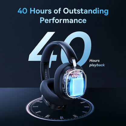 Gaming Wireless Headset Bluetooth 5.3 with Mic RGB by HitMyNeed