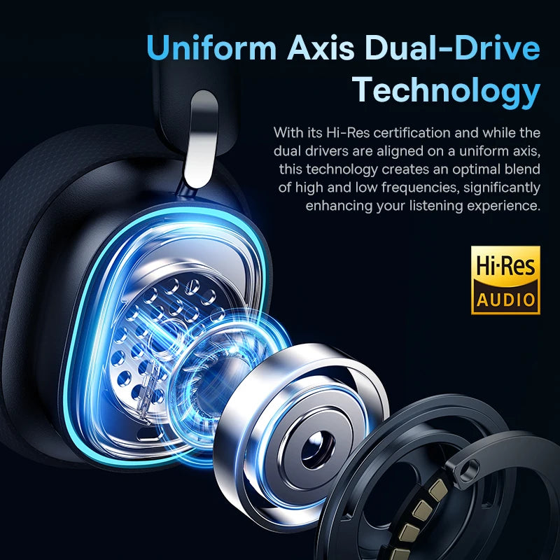 Gaming Wireless Headset Bluetooth 5.3 with Mic RGB by HitMyNeed
