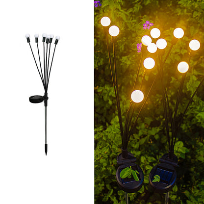 Garden Firefly Solar Lights with 6 LED Heads by HitMyNeed