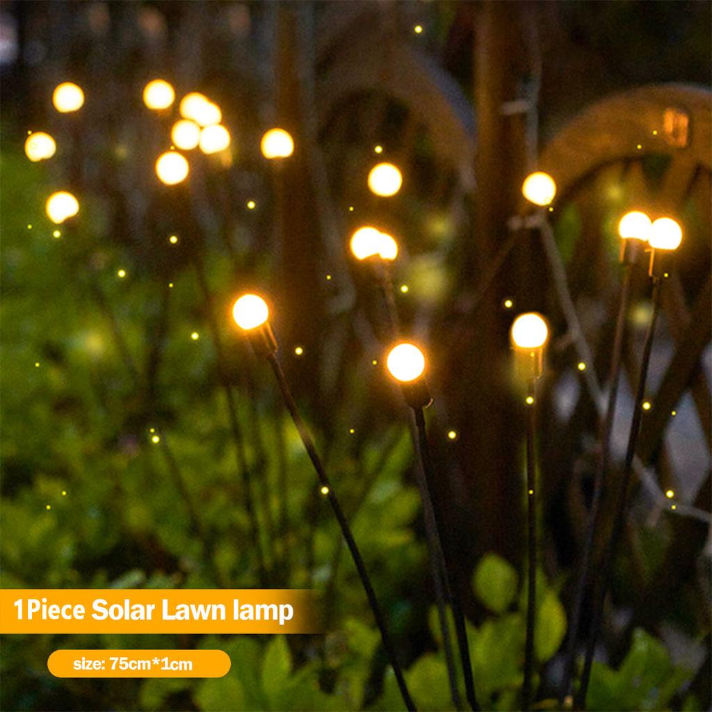 Garden Firefly Solar Lights with 6 LED Heads by HitMyNeed