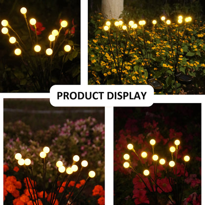 Garden Firefly Solar Lights with 6 LED Heads by HitMyNeed