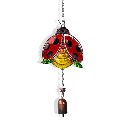 Garden Metal Ladybug Wind Chime Decor by HitMyNeed