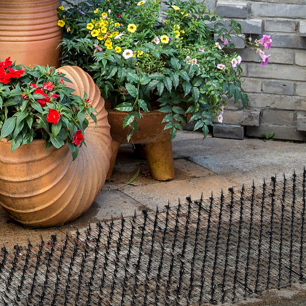 Garden Plastic Prickle Strip Pet Deterrent Mat by HitMyNeed
