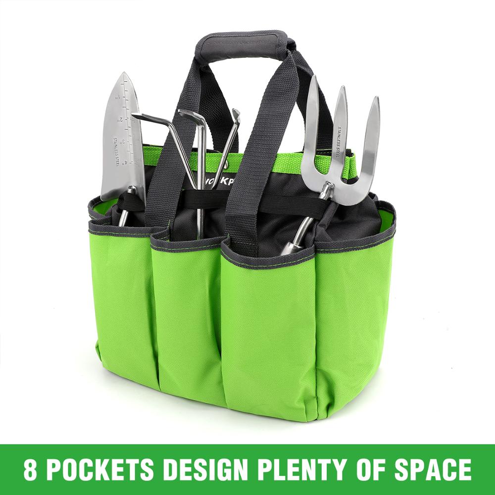 Garden Tool Bag Portable Organizer, 12 x 6 x 12 in by HitMyNeed