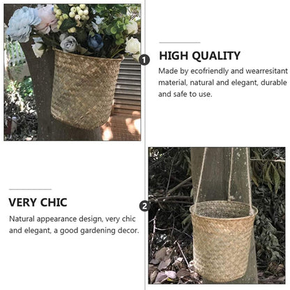 Garden Wicker Hanging Baskets Set of 3 by HitMyNeed