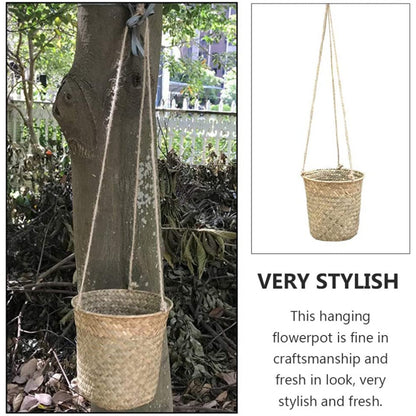 Garden Wicker Hanging Baskets Set of 3 by HitMyNeed