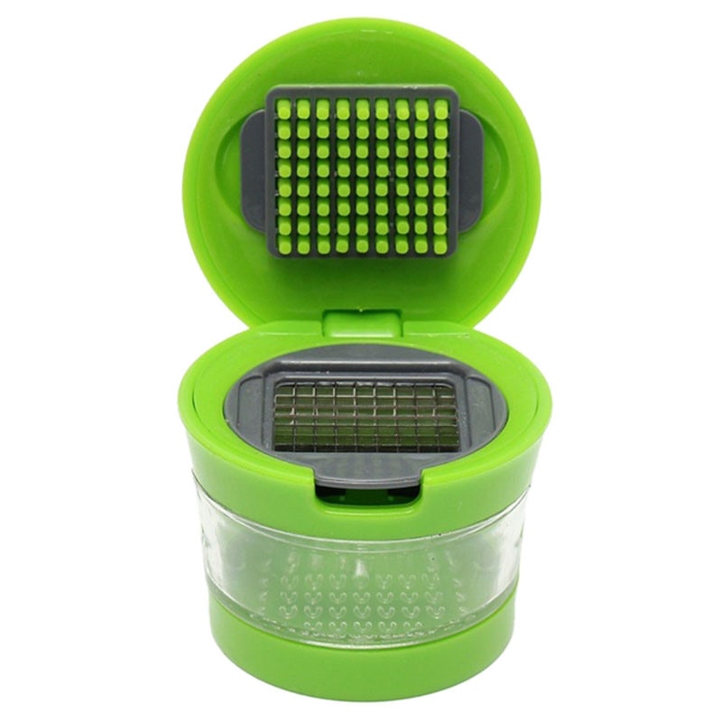 Garlic Crusher Press with Collecting Bin & Blades by HitMyNeed